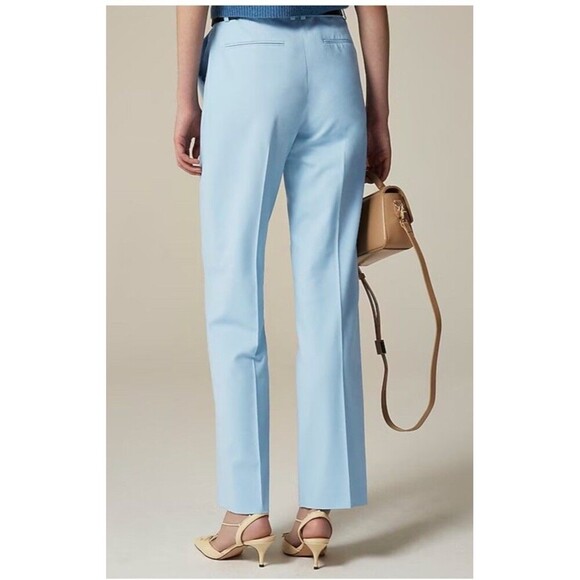 J.CREW Mid-rise Portia Pant in Italian Stretch Merino Wool Blend 6 Petite CI442 - Picture 5 of 16